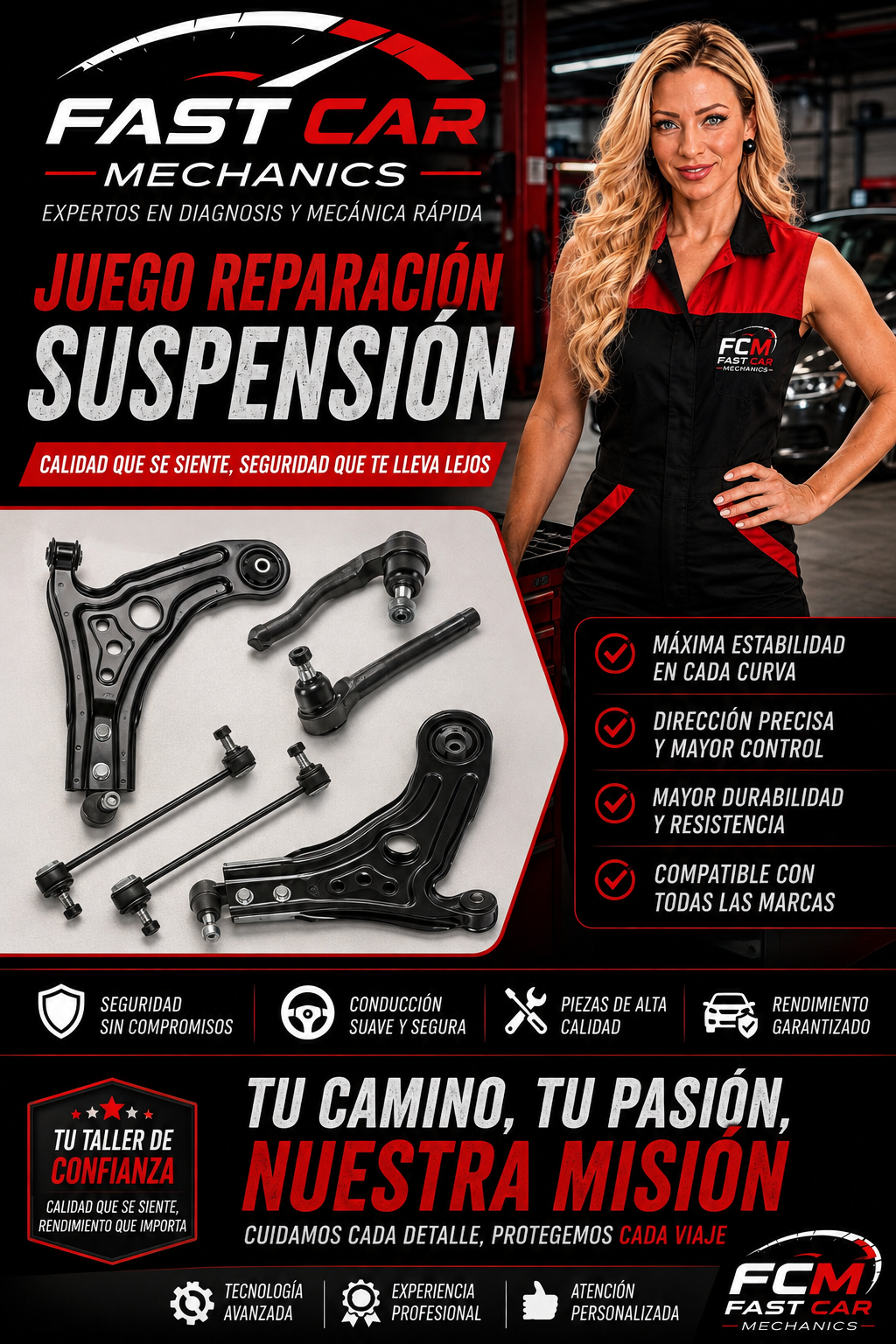 Kit de Suspensión Fast Car Mechanics
